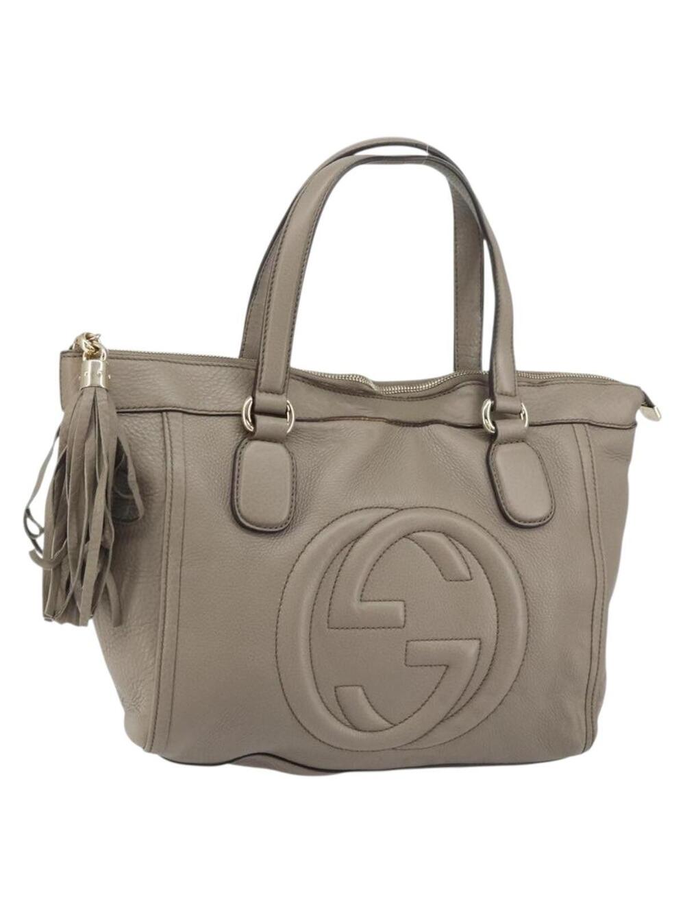 Gucci Soho Zip Tote Leather Small #375039G61B